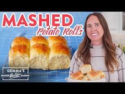 Fluffiest Mashed Potato Dinner Rolls Recipe