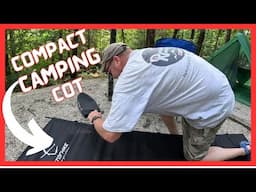 Compact Camping Cot Review.  Hitorhike Cot off of Amazon.