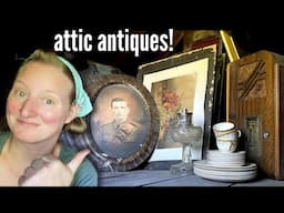 A Century of Antiques in my SPOOKY Attic 👻🎃