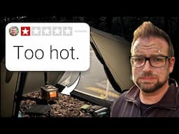 I Tried Hot Tent Camping