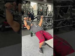 Lying Y-Fly raises using the seated row machine. Try this out next you hit shoulders!