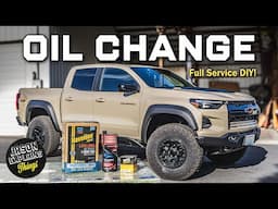 Chevy Colorado / GMC Canyon Oil Change FULL SERVICE (2023 and UP)