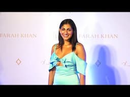 Kubra Sait looking gorgeous in hot dress at Farah Ali Khan's book launch event.