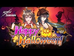 Action Taimanin | Happy Halloween: Annerose & Lina