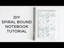 How to make a notebook/journal at home step-by-step