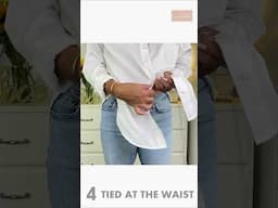 HOW TO TIE A SHIRT AROUND YOUR WAIST