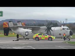 C-2A Greyhound 162161 (42) - Edinburgh Airport