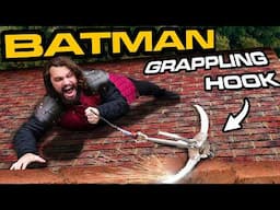 BATMAN Grappling HOOK Climb.. Is it possible?!