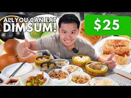 Incredible $25 All You Can Eat DIM SUM Feast In San Gabriel LA!