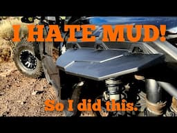 Kemimoto Can Am X3 fenders,  Install and test,  I hate MUD.