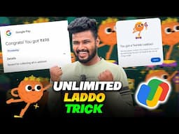 UNLIMITED LADDO വേണോ 😱| GPAY 1100 Cashback Trick Malayalam | TechnoFlip