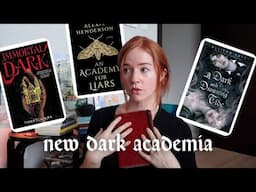 the newest dark academia fantasy books are...🩸 vampires, academic rivals, sapphic | booktok favs