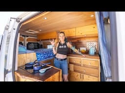 Beautiful Reclaimed Wood // Promaster Van TOUR / Burning Man Rig!