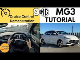 NEW MG3 User Guide - 9. Adaptive Cruise Control (ACC) & Intelligent Cruise Assist (ICA)