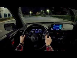 2025 Honda Pilot Black Edition - POV Night Drive (Binaural Audio)