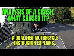 How did he crash? | A qualified UK instructor explains.