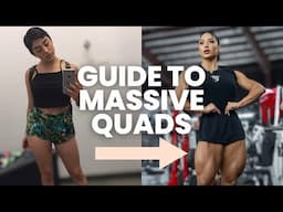 your guide to building MASSIVE legs | ifbb wellness pro leg workout