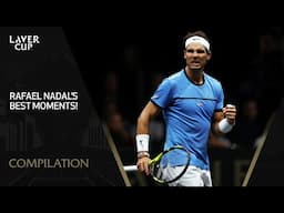 Rafael Nadal's Greatest Moments! | Laver Cup