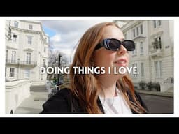 I had the week off work, so here’s what I did | London Vlog