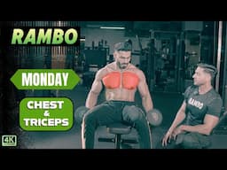 MONDAY - Chest & Triceps (RAMBO) - Lean Muscle Program by Guru Mann (FT. Vijay)