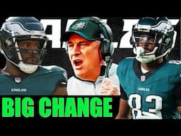 Eagles CHANGING their WR 3 👀 Vic Fangio’s NEW Schemes working + Nolan Smith BIG OPPORTUNITY!