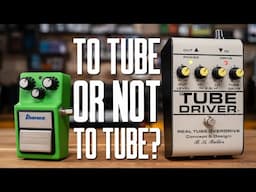 Ibanez Tube Screamer Or BK Butler Tube Driver? [Plus Mythos Envy Pro & Hagerman 12AX7 Overdriver]