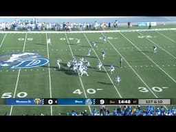 Morehead State bounce pass trick play vs Drake