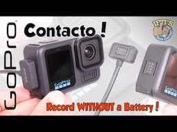 GoPro Contacto Magnetic Door & Power Cable Kit - Capture with no battery?! - REVIEW