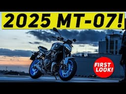 2025 Yamaha MT-07 Announced! | First Look At This NEW Update!