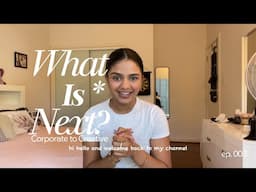 WHAT IS NEXT??? | I quit my 9-5 corporate job | Shrutika Mane