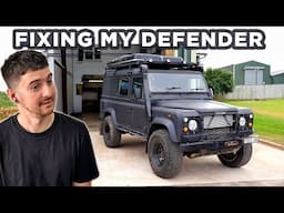 My Land Rover Defender 110 needs some fixing