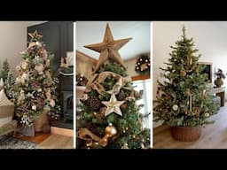 Rustic Christmas Tree Decorating Ideas: Simple, Natural, and Timeless