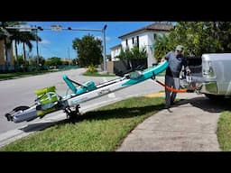 This inflatable pedal drive kayak is changing the game Bote Rackham Aero PDL Full Package