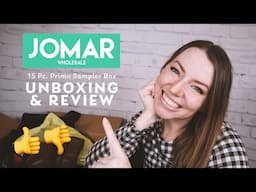 Jomar Wholesale UNBOXING - 15 pc Primo Sampler Box REVIEW - Reseller Mystery Box Review