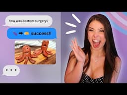 Bottom Surgery was a SUCCESS !! Funny Names for HRT and Other Trans Stories MtF @thevivirose