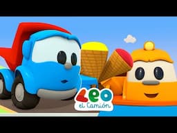 Leo el Camión - Es Hora del Helado 20 min mix - Carritos para niños