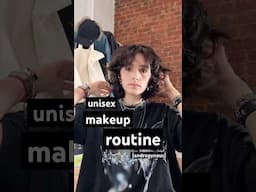 my androgynous makeup routine 💅✨ #makeuproutine #makeuptutorial #androgynous #unisex #andro #enby