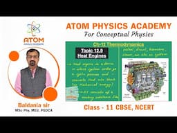 Heat Engine || Refrigerator & Heat Pump || Chap 12 Physics || Class 11 CBSE