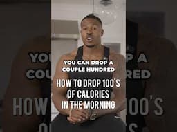 How to Drop a Couple Hundred Calories in the Morning #fatloss #weightloss