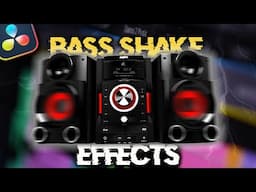 BASS SHAKE EFFECTS sa Davinci Resolve - Tagalog Tutorial