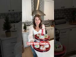 Snow Globe Cookies for Christmas #Shorts #SnowGlobeCookies #ChristmasCookies #HolidayInspo #Xmas