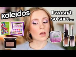 I WASN'T SO SURE... Let's Try Kaleidos Makeup!