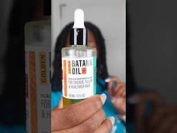 Here’s what I use to take down my twist. Batana oil 🩵 #twistout #naturalhaircare #naturalstyles