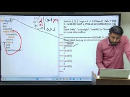 Lecture 22 Python: File Handling | yield keyword | return vs yield | Program