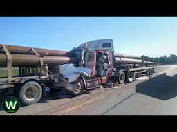 Tragic! SHOCKING Truck Crashes Compilation You Wouldn't Believe if Not Filmed