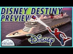 New Disney DESTINY Preview 🚢 2025 Disney Cruise Line Ship ~ Deck-by-Deck Rendering Tour