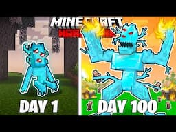 I Survived 100 Days as a DIAMOND CREAKING in HARDCORE Minecraft