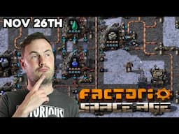 The Frigid Cold Factory is GROWING! - Factorio Space Age