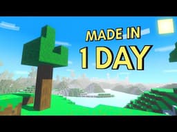 I Made Minecraft in 24 Hours