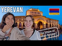 SHOCKED to SEE INDIAN BAZAAR IN ARMENIA with Israeli Friend 😳🇦🇲